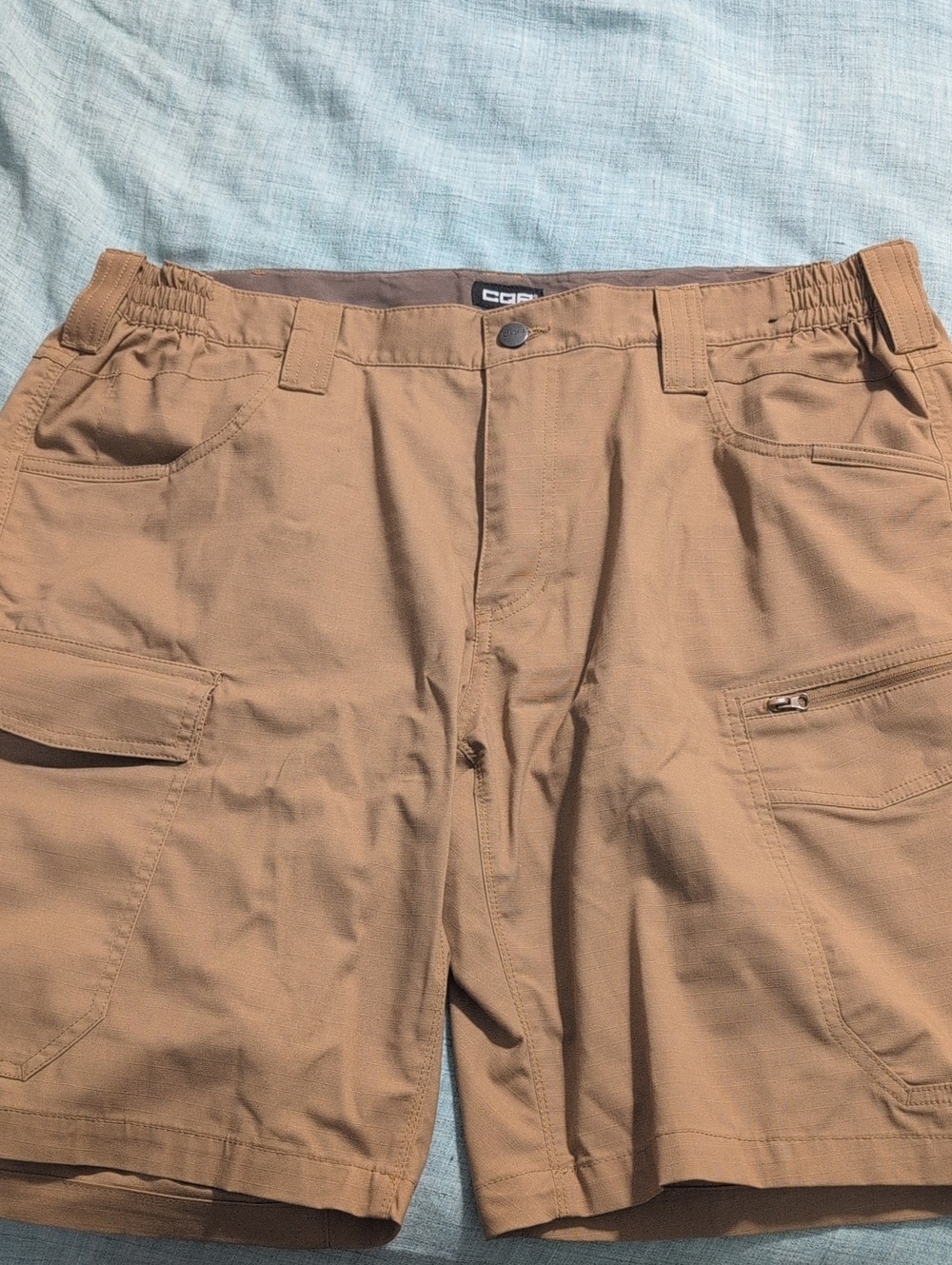 CWR Men’s Brown Utility Cargo Shorts